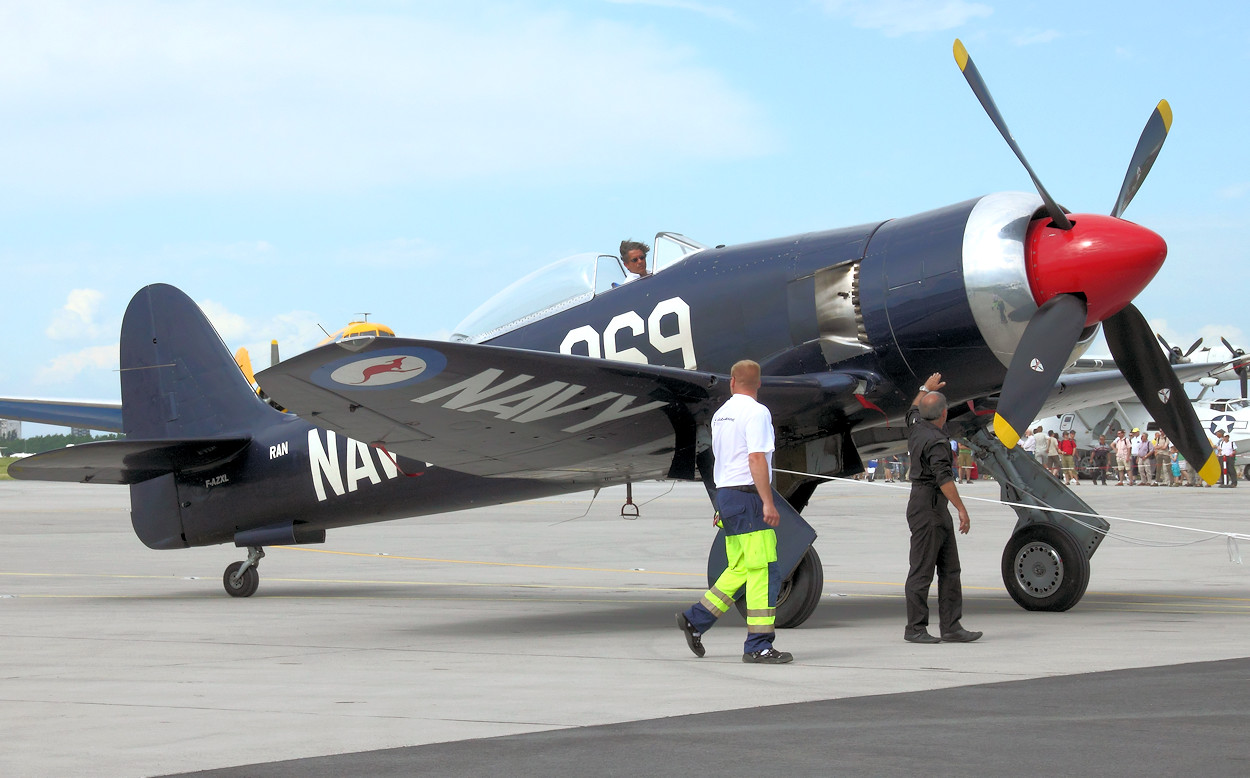 Hawker Sea Fury - das letzte kolbengetriebene Jagdflugzeug der Royal Navy