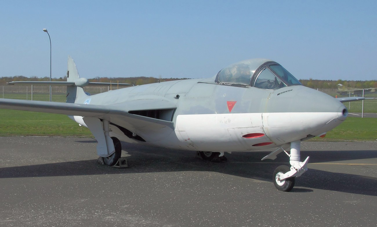 Hawker Sea Hawk - Seeaufklärer von 1947 als Marineflieger der Bundeswehr