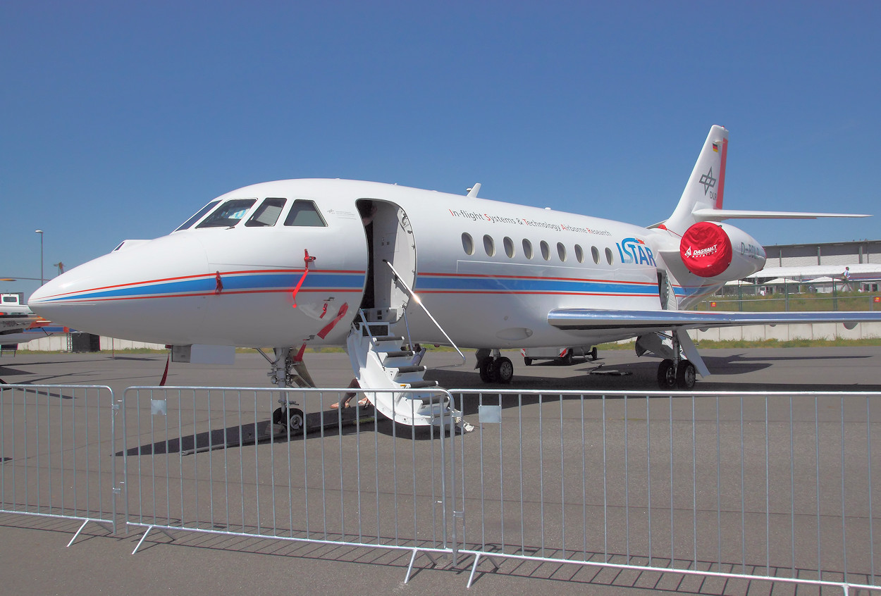 ISTAR Dassault Falcon 2000LX - DLR Forschungsflugzeug