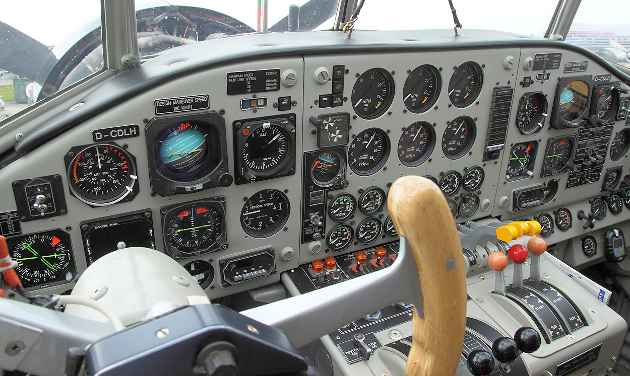 JU-52 - Cockpitdetail