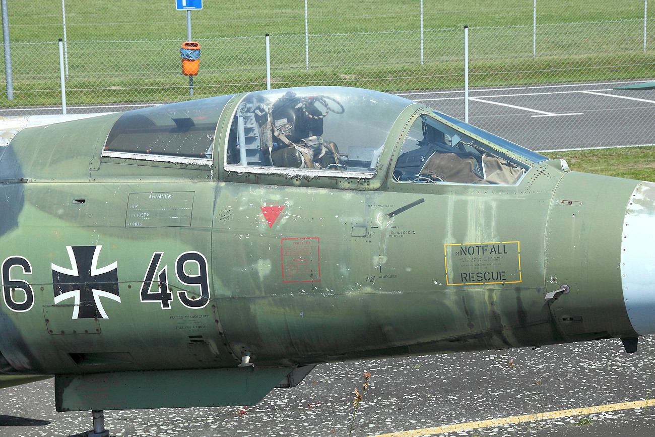 Lockheed F-104 G Starfighter - Pilotensitz