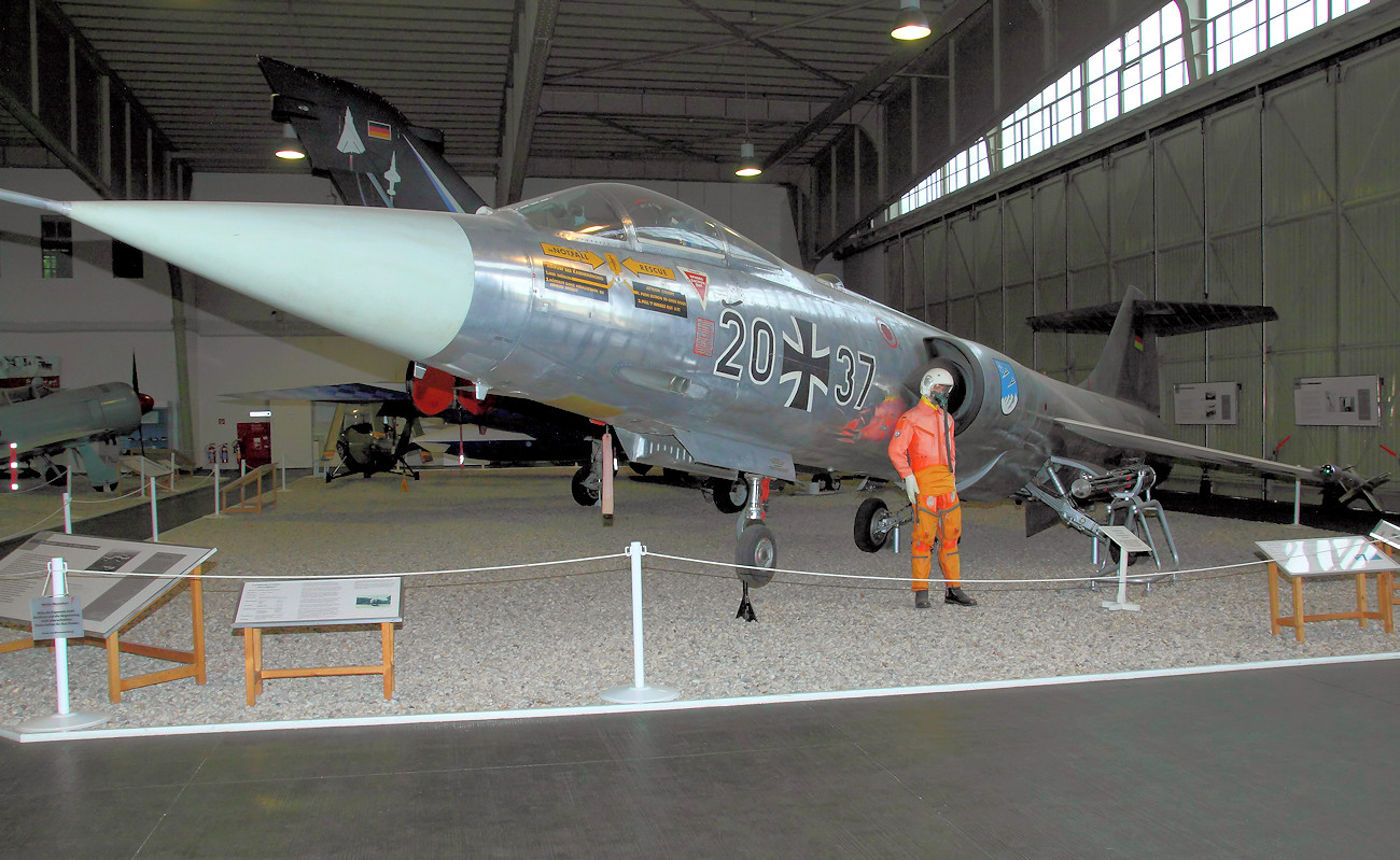 Lockheed F-104G Starfighter - Kampfflugzeug