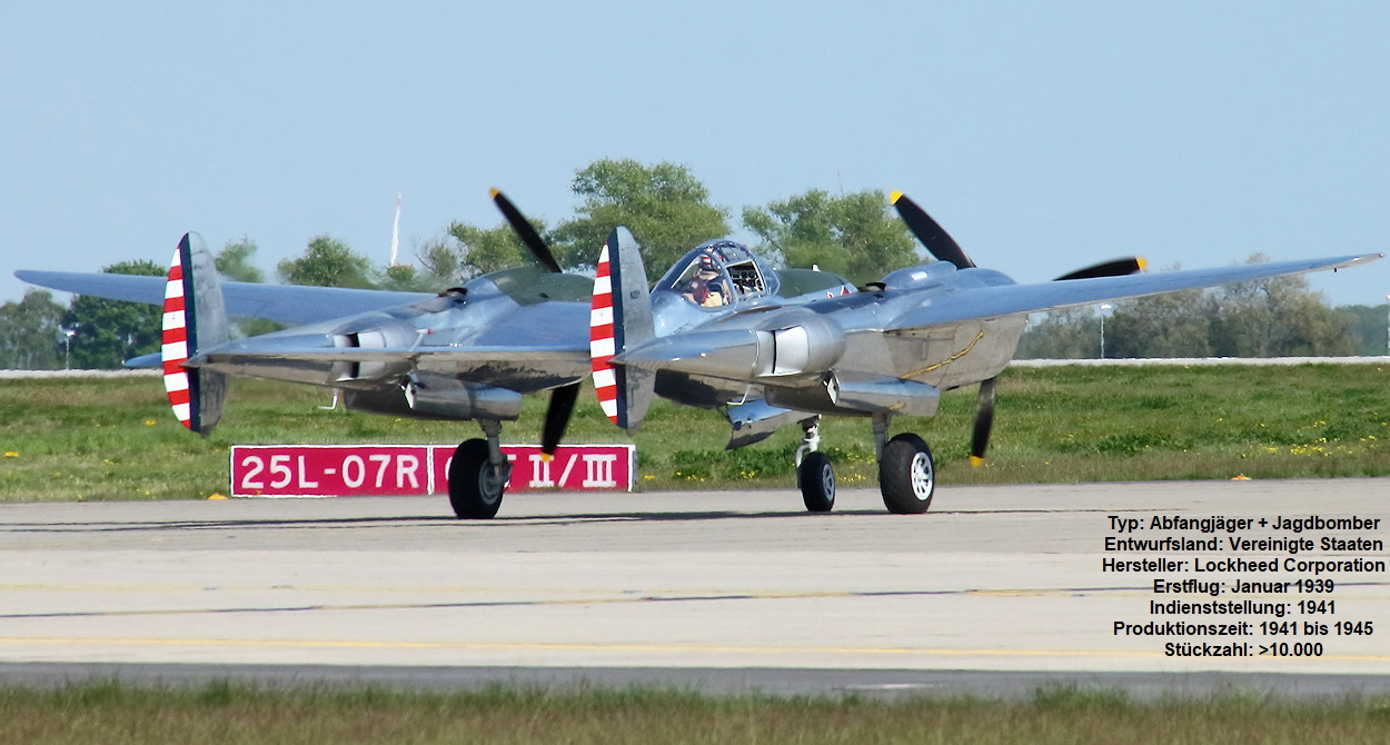 Lockheed P-38 Lightning - Luftfahrtausstellung