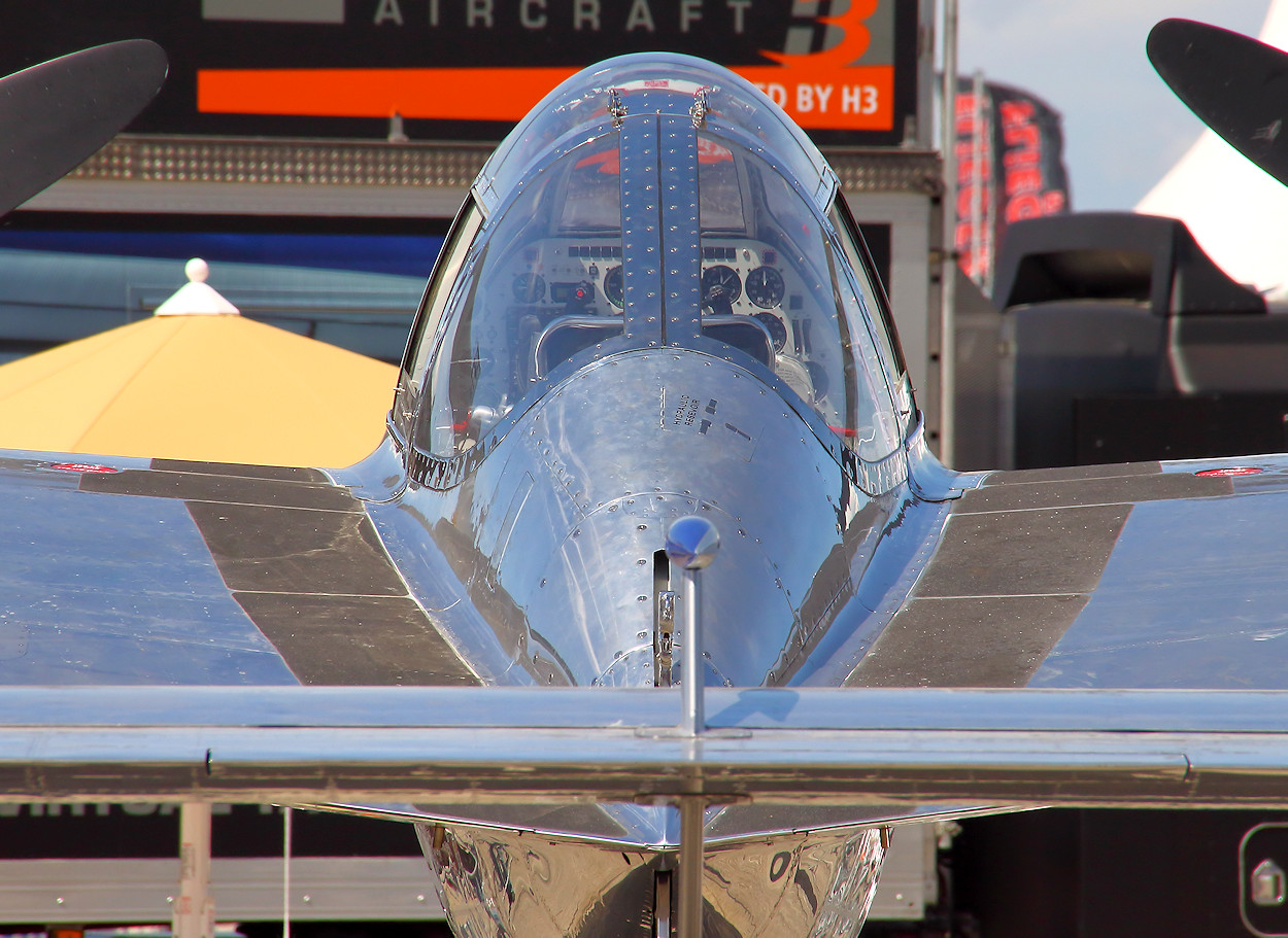 Lockheed P-38 - Rückansicht