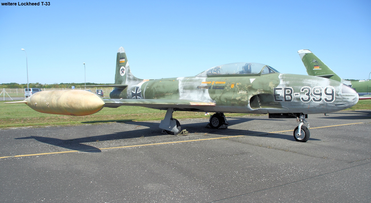 Lockheed T-33 T-Bird - Kennung EB-399