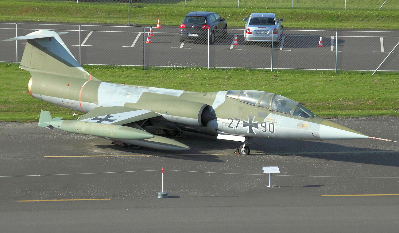 Lockheed TF-104G Starfighter - Übungskampfflugzeug