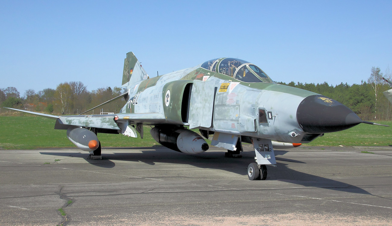 McDonnell Douglas RF-4E Phantom II Aufklärer des Kampfflugzeugs