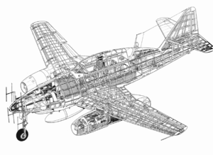 Messerschmitt Me 262 - Skizze
