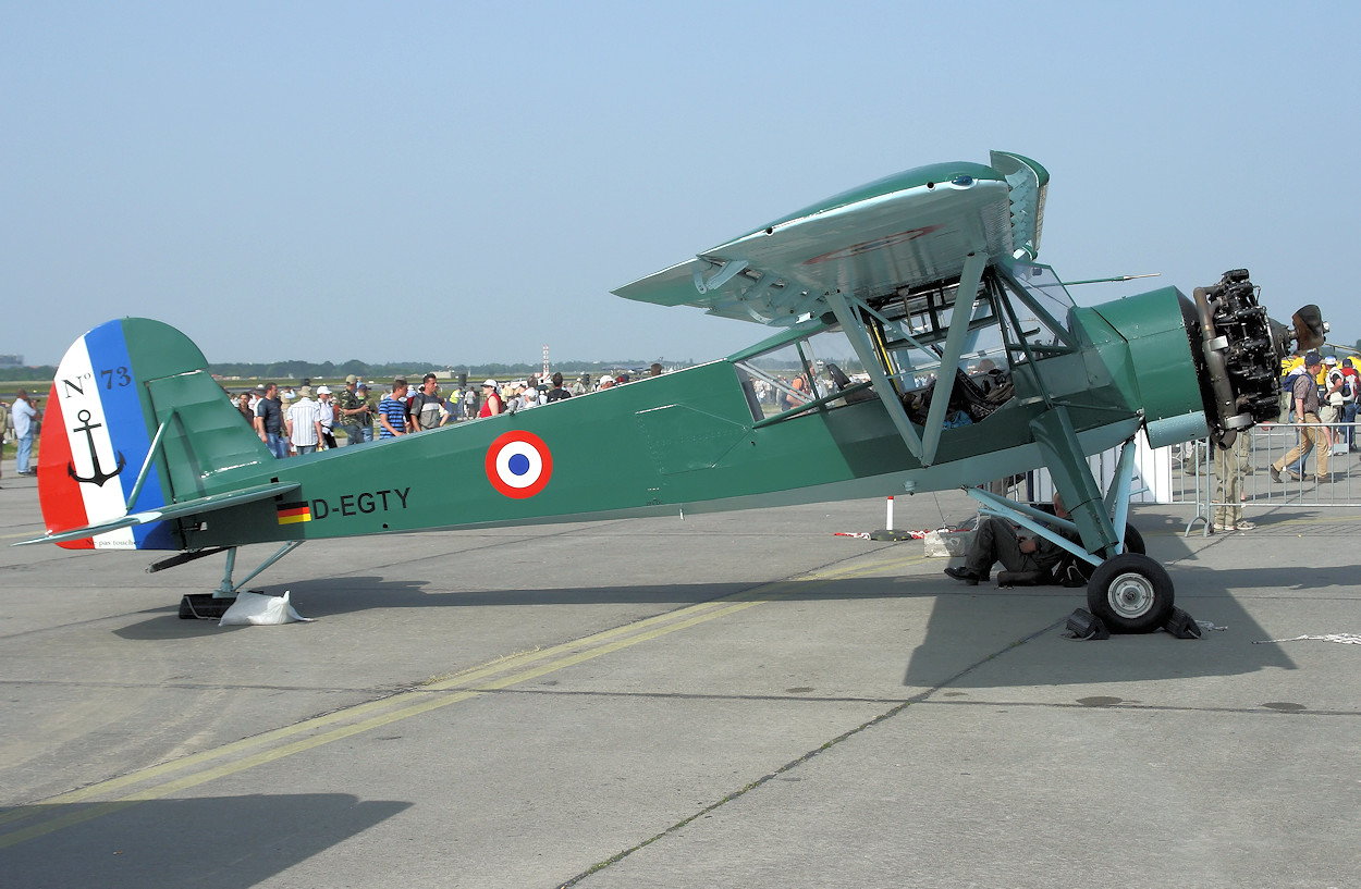 Morane Saulnier MS 505 - französischer Lizenzbau der deutschen Fieseler Fi 156 Storch