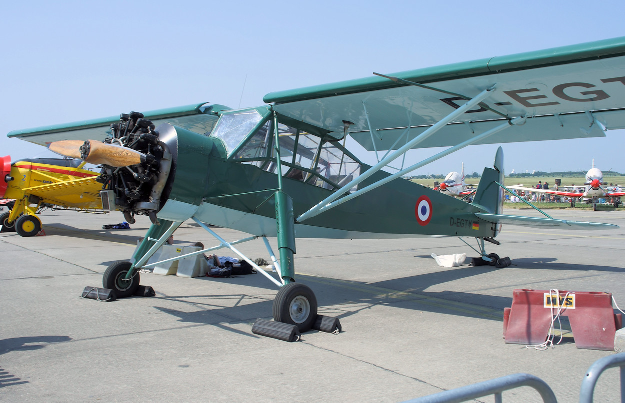 Morane Saulnier MS 505 - Kurzstarteigenschaften