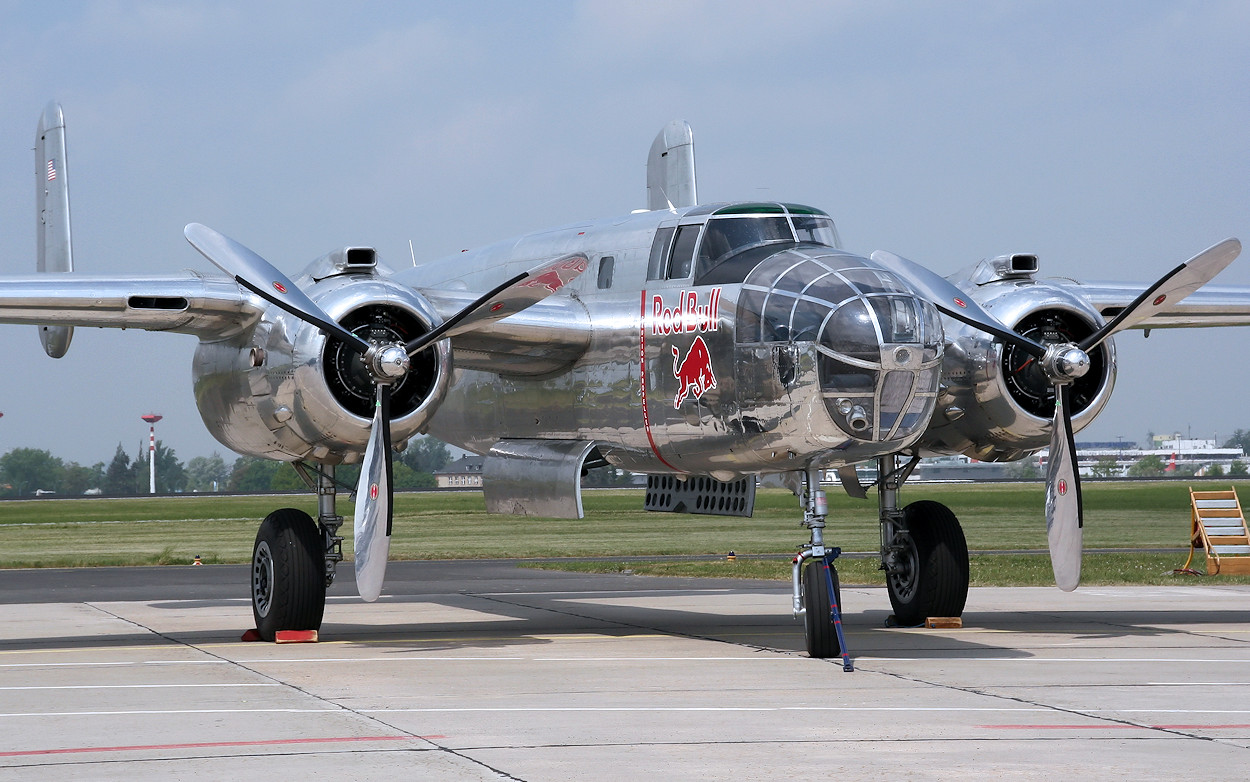 North American B-25 Mitchell - Rollfeld der Luftfahrtausstellung