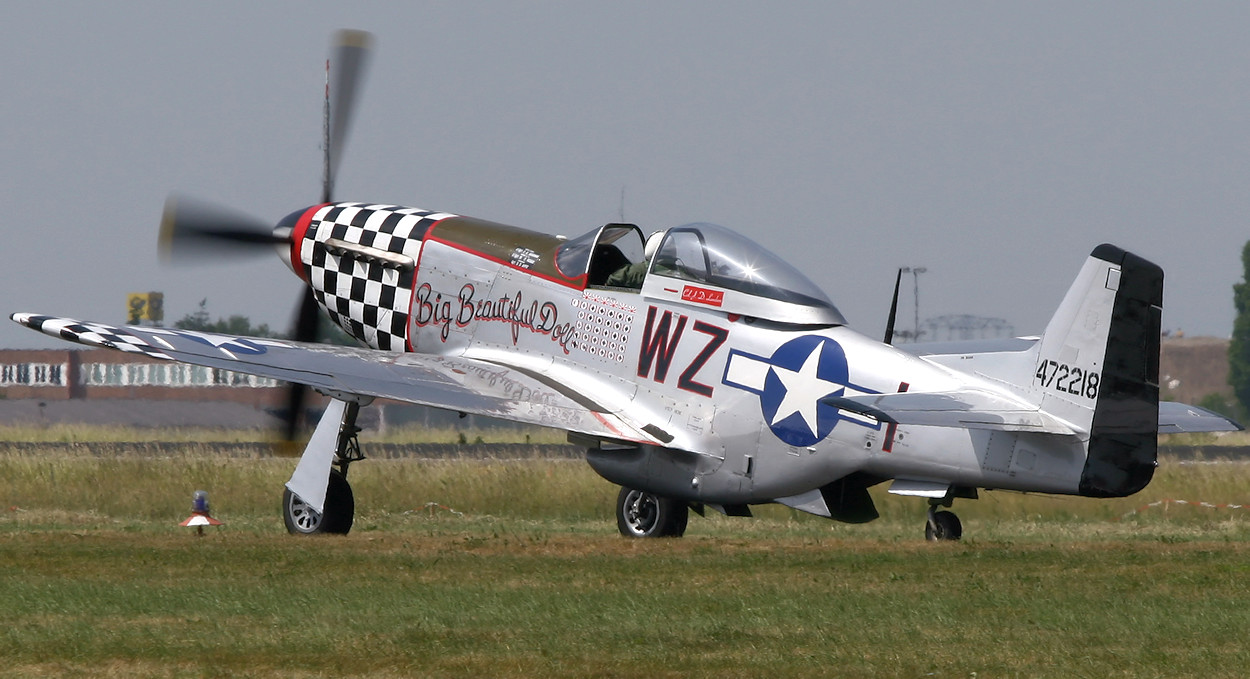 North American P-51 - Luftfahrtausstellung