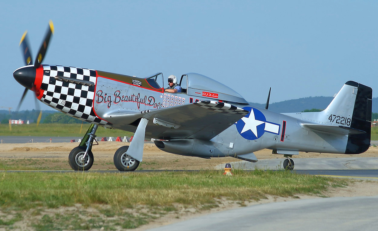 North American P-51 Mustang - Begleitjäger der Bomberverbände der USA