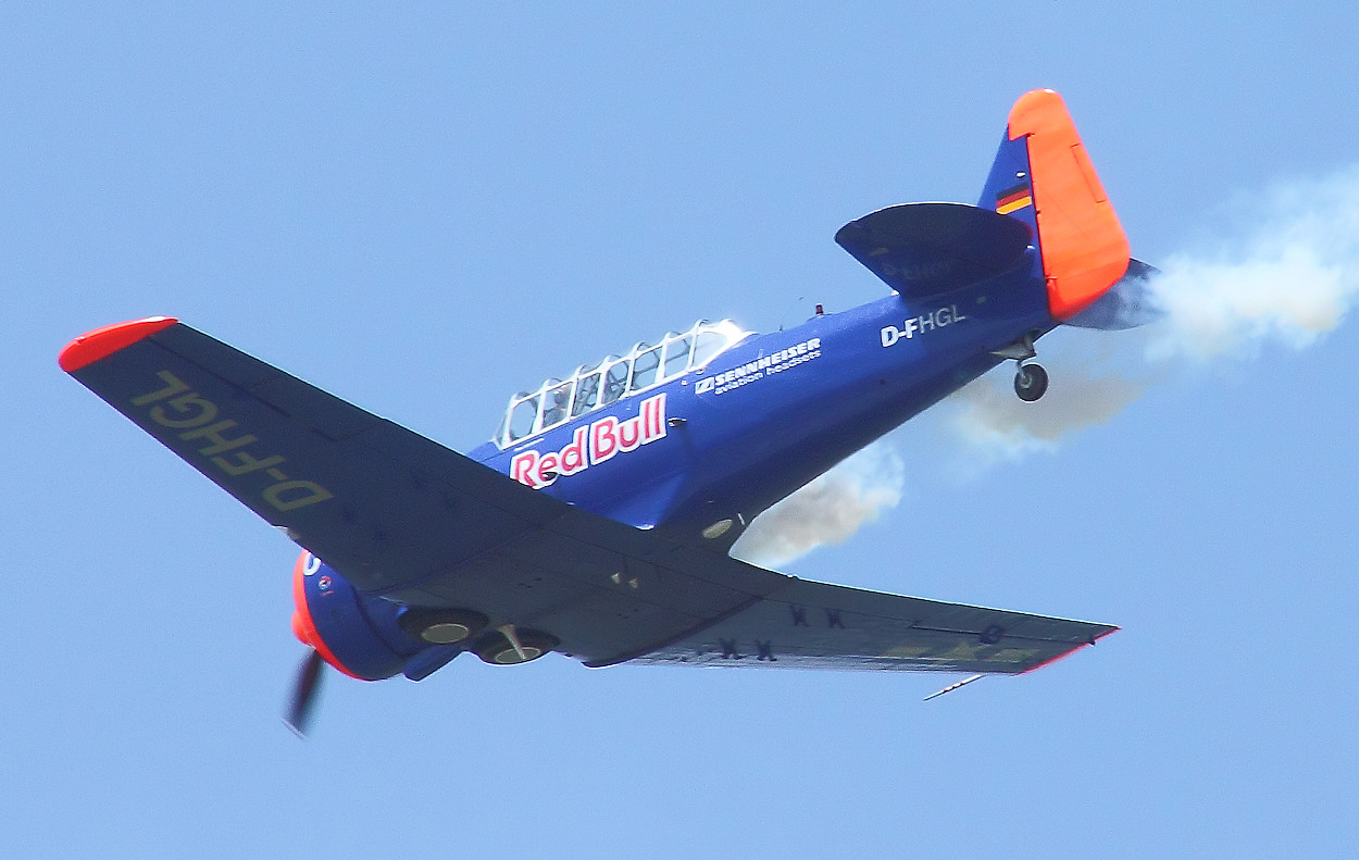 North American T6 Texan - Flug