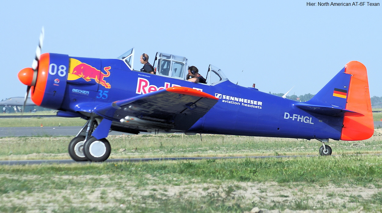 North American T6 Texan - Standard-Schulungsflugzeug der Alliierten