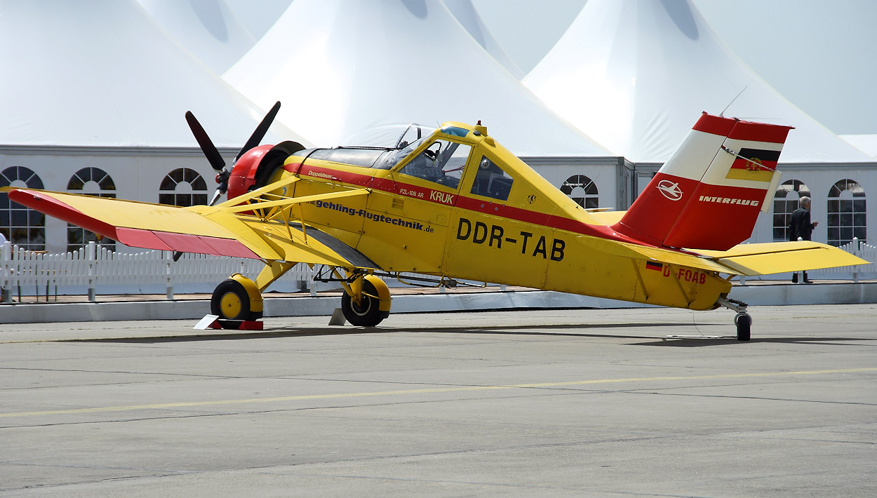 PZL 106 A Kruk - Heckansicht