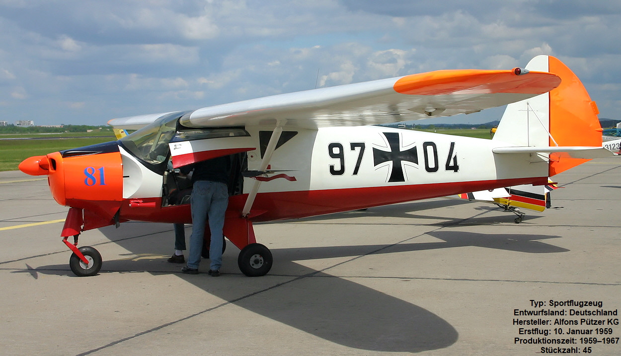 Pützer Elster - Verbindungsflugzeug