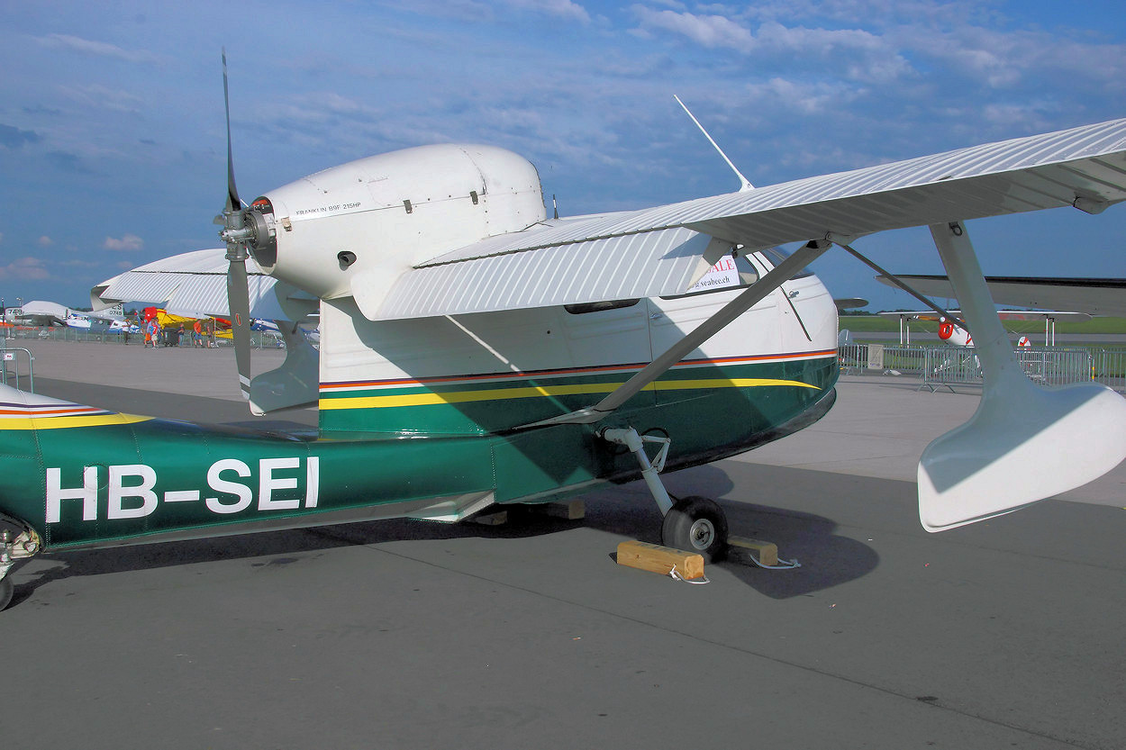 Republic RC-3 Seabee - mit Schubpropeller