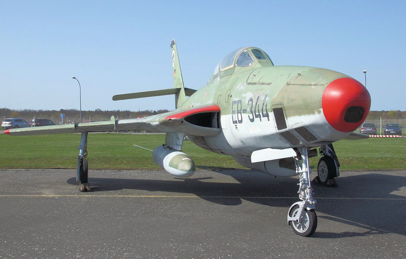 Republic RF-84F Thunderflash - Strahlflugzeug zur Aufklärung der USA