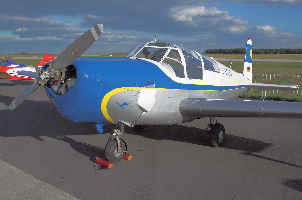 Saab Safir 91 - Trainingsflugzeug der Lufthansa