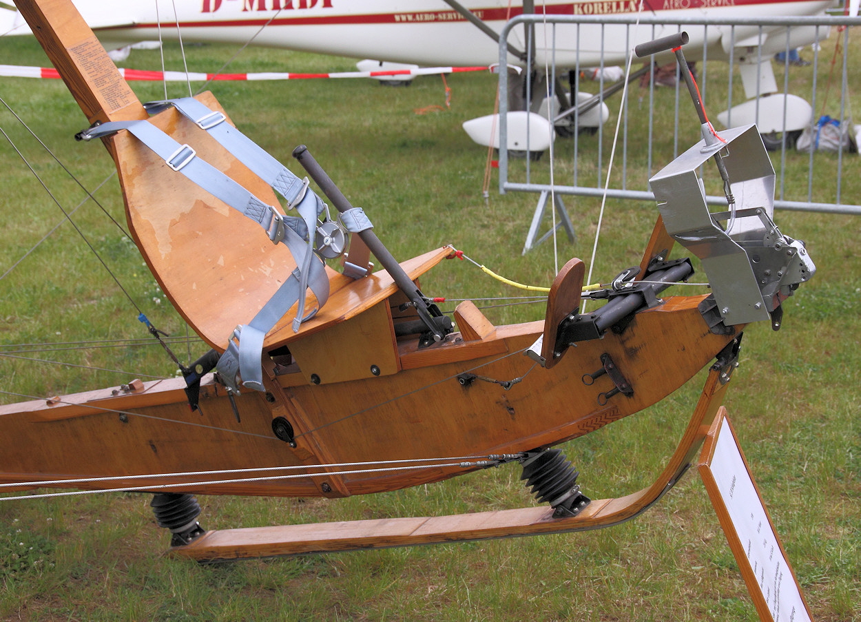 Schulgleiter SG-38 - Pilotensitz