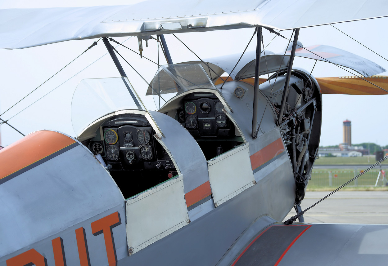 Stampe SV 4C - D-EBUT - Cockpit