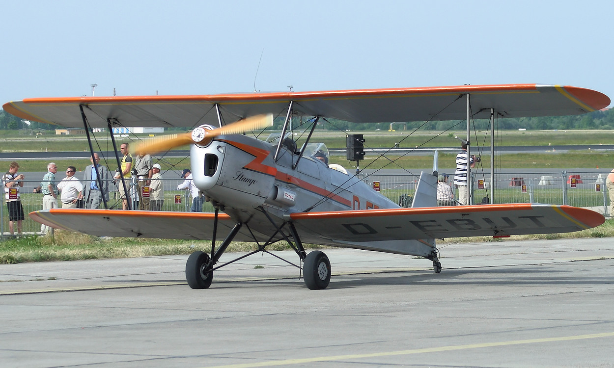 Stampe SV 4C - D-EBUT - Doppeldecker aus den 1930er Jahren