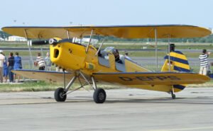 Stampe SV 4C - D-EFPS - kunstflugtauglicher Doppeldecker aus den 1930er Jahren