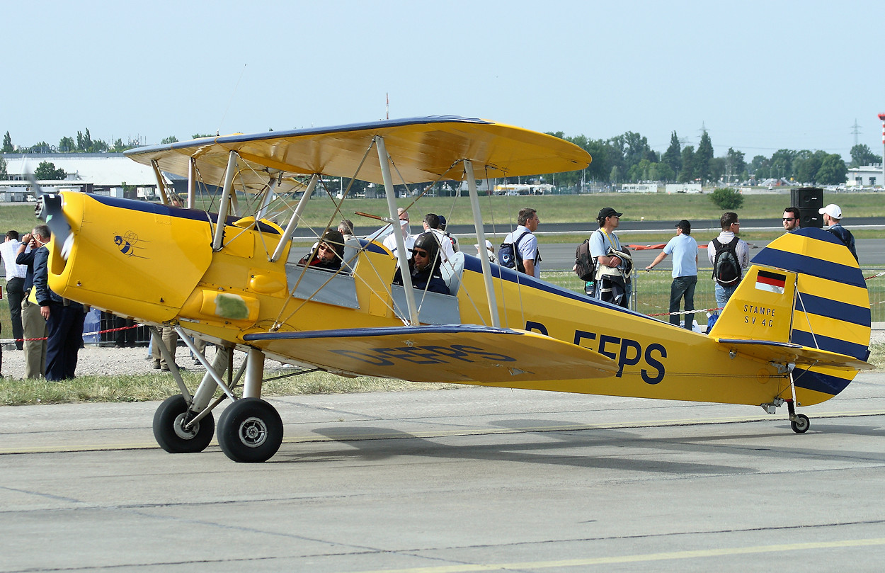 Stampe SV 4C - D-EFPS - kunstflugtauglicher Doppeldecker