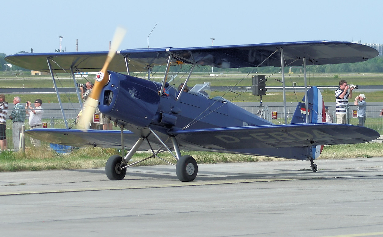 Stampe SV 4C - D-ERDA - kunstflugtauglicher Doppeldecker aus den 1930er Jahren