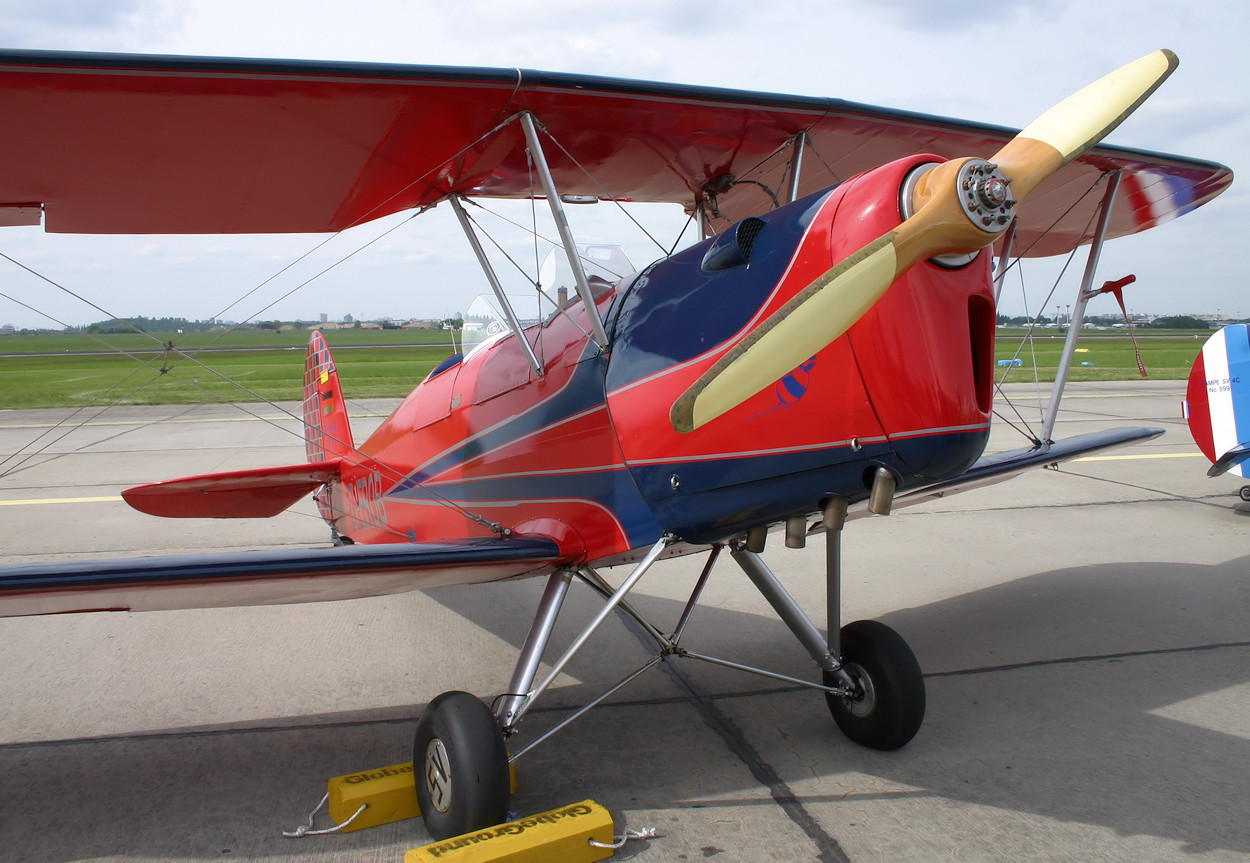 Stampe SV 4C - D-EROB - kunstflugtauglicher Doppeldecker aus den 1930er Jahren