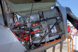 Stampe SV 4C - Antrieb DeHavilland Gipsy Major 10
