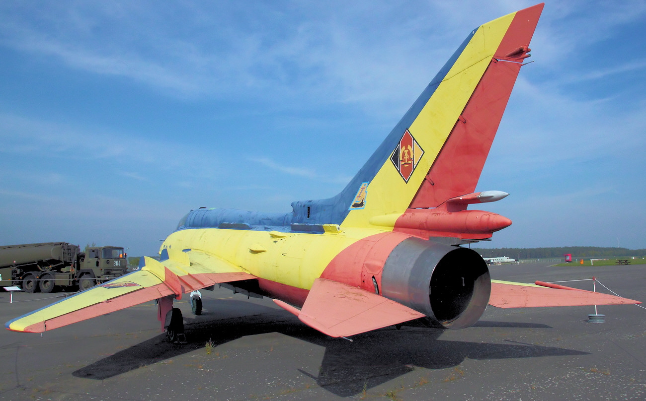 Suchoj SU-22 M4 - Leitwerk des Flugzeugs