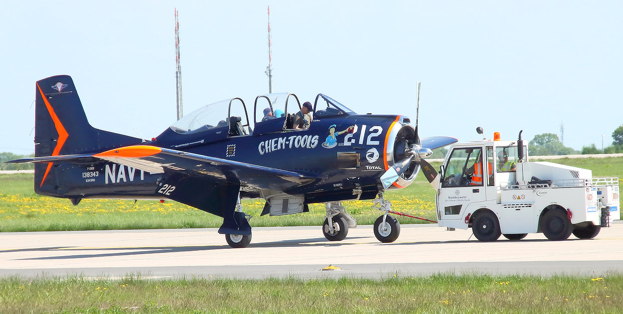 North American T-28 B Trojan - Luftfahrtausstellung