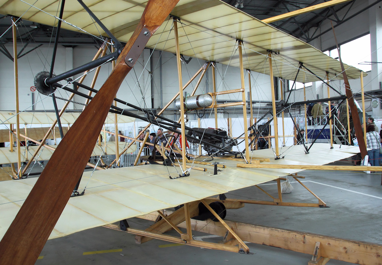 Wright Flyer III - Propellerantrieb