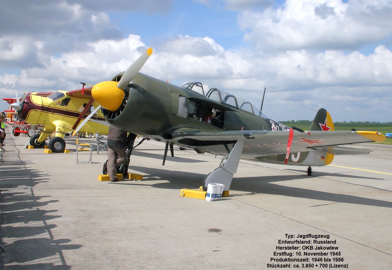 Yak-11 - Flugzeug aus Russland