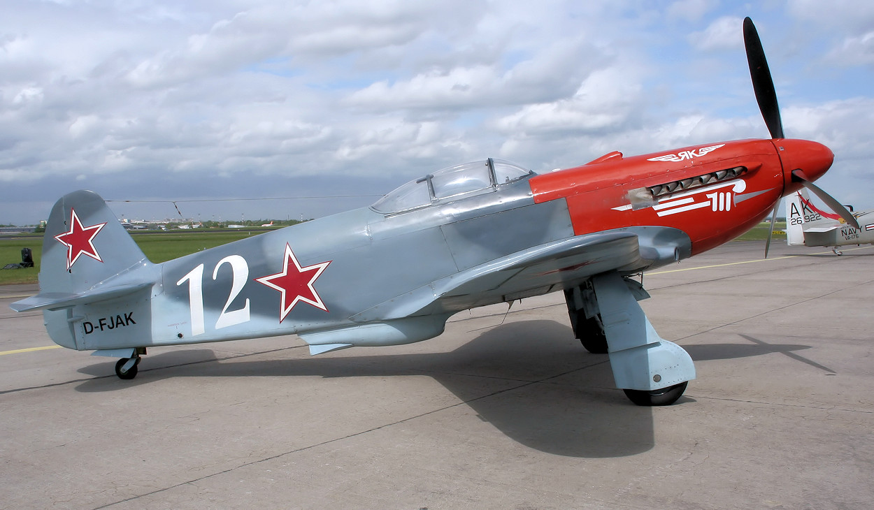 Yakovlev Yak 3 M - sowjetisches Jagdflugzeug aus dem Zweiten Weltkrieg