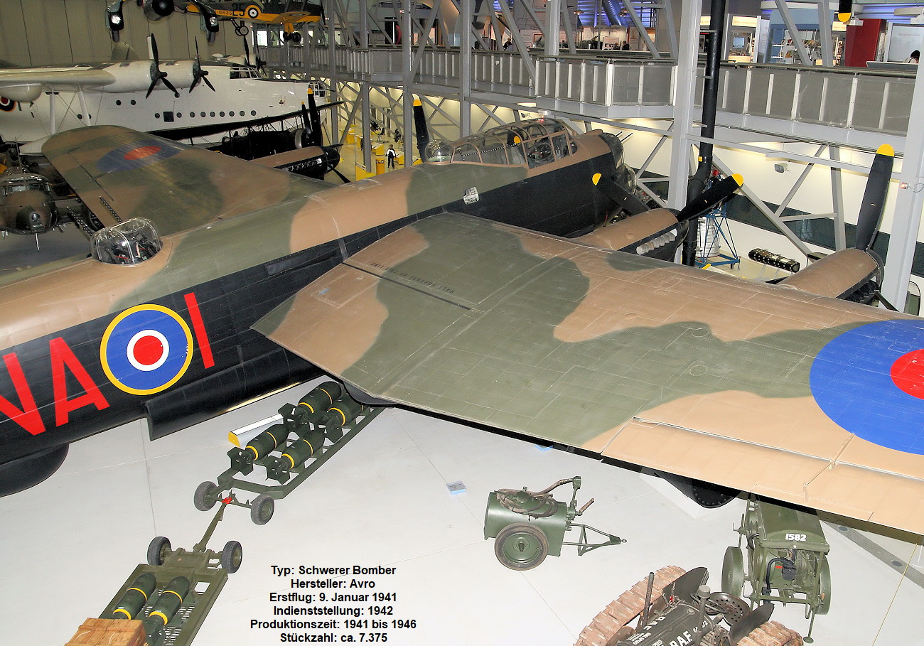 Avro Lancaster - Bombenflugzeug