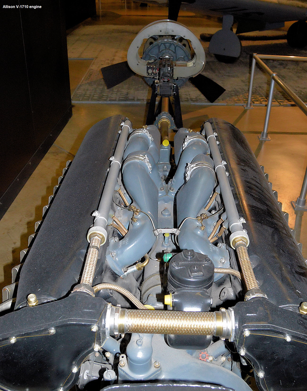 Bell P-39 Airacobra - Allison V-1710 engine