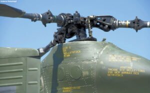 Boeing-Vertol H-21 - Heckrotorkopf