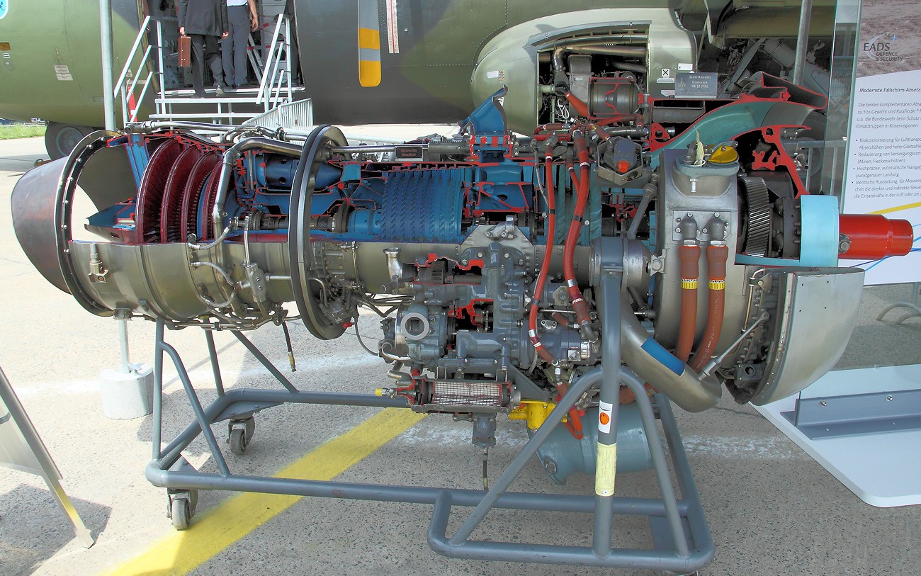 C-160 D Transall - Triebwerk Rolls-Royce Tyne Mk 22