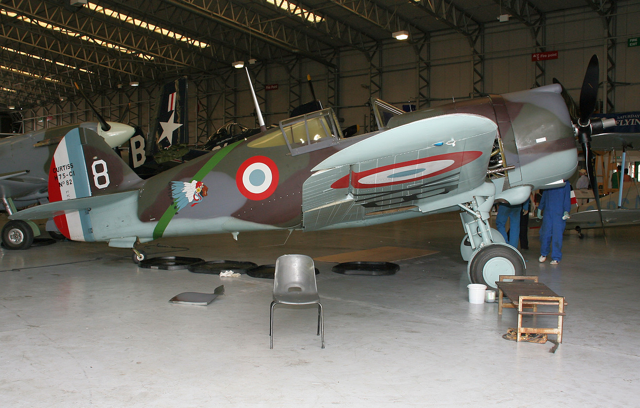 Curtiss P-36 Hawk - Imperial War Museum Duxford