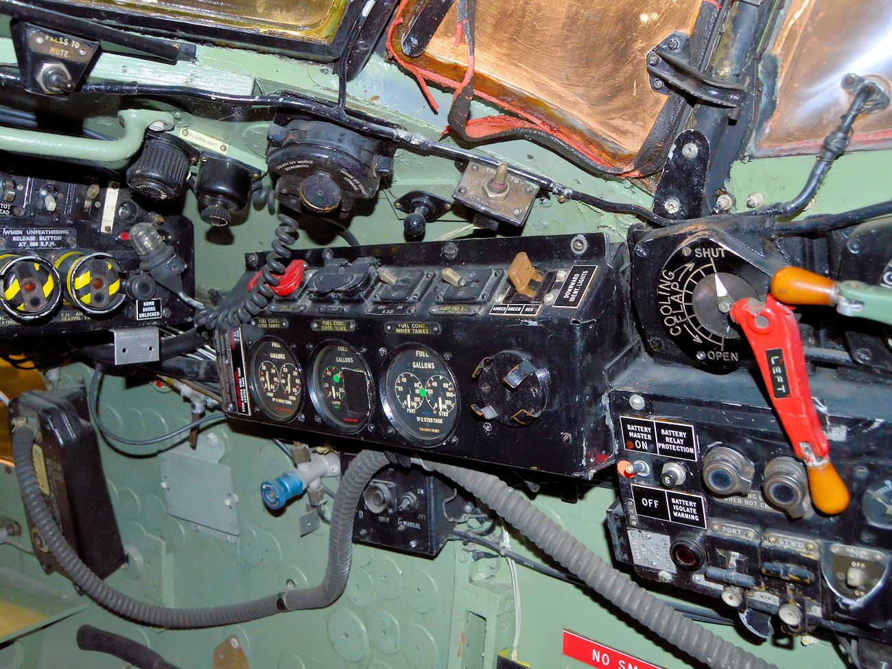 De Havilland Mosquito - Cockpitdetail