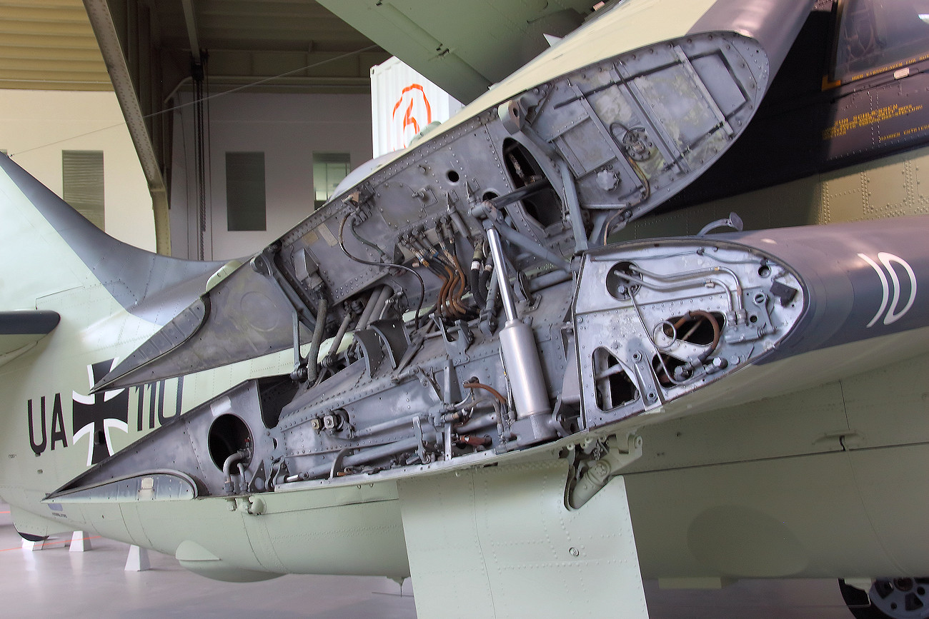 Fairey Gannet AS Mk.4 - Flügelmechanik