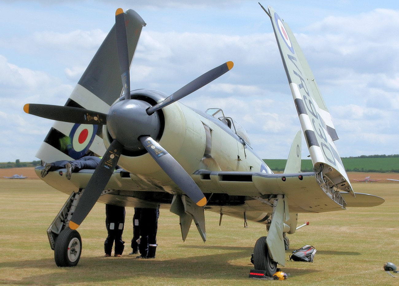 Hawker Sea Fury - mit Klappflügel