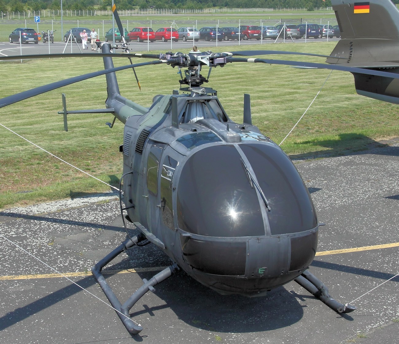 MBB BO 105M - Bundeswehrhubschrauber