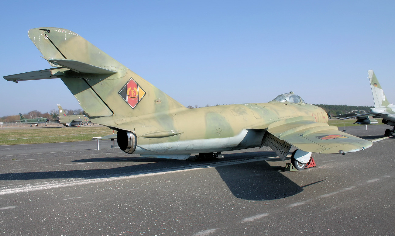 MiG-17 F - Heckansicht