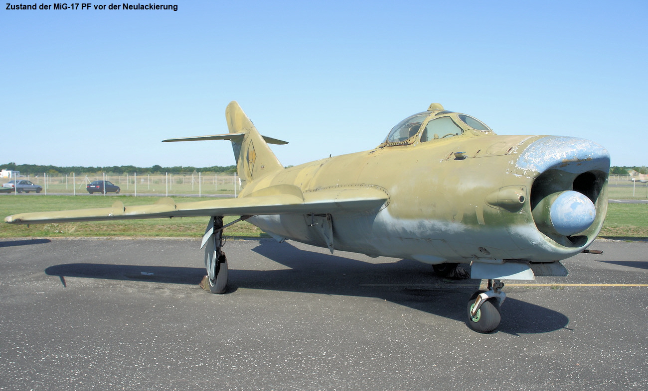 MiG-17 PF Kampfflugzeug