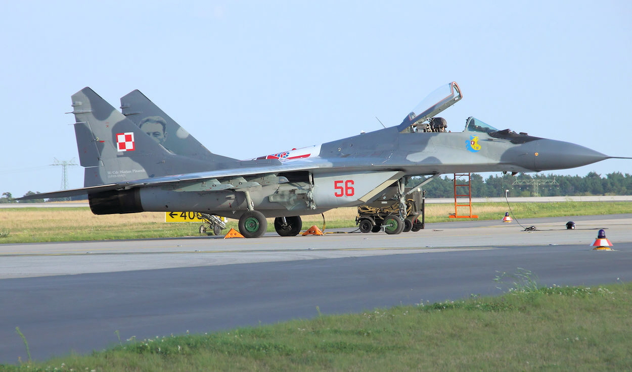 MiG-29 Rollfeld der ILA Berlin