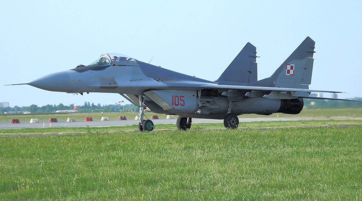 MiG-29 Startbahn